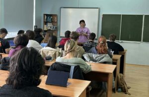 Лекція для київських старшокласників