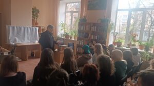 Лекція для студентів у ЦРБ «Голосіївська» м. Києва